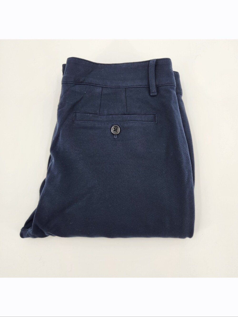 True Classic Slim Comfort Knit Pants Mens Size 33x36 Navy Blue